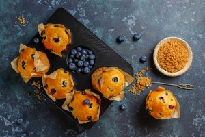 fresh-homemade-delicious-blueberry-muffins